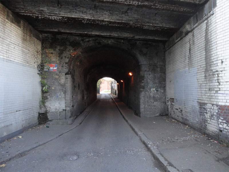 Old Railway Bridge top of Cold Blow Lane