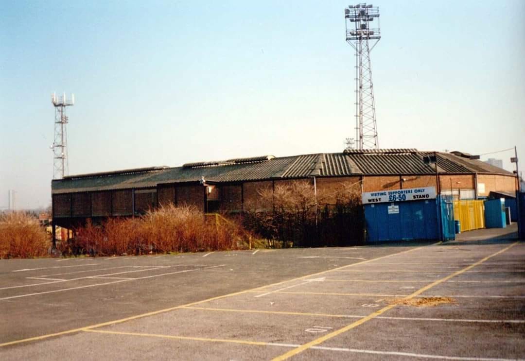 The Car Park along the old Railway embankment