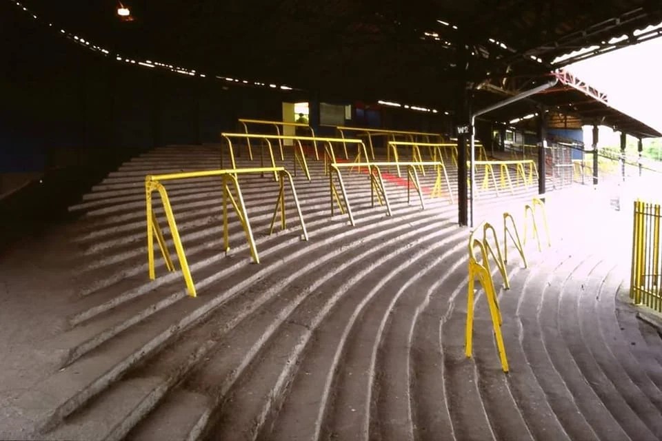 View inside the Away End