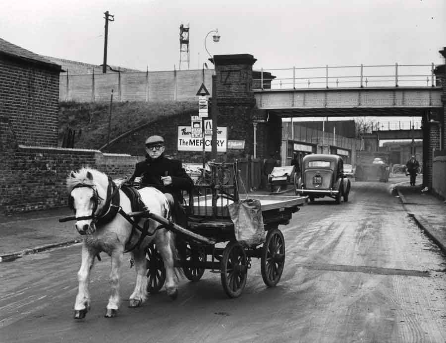 The Two Railway Bridges across Cold Blow Lane