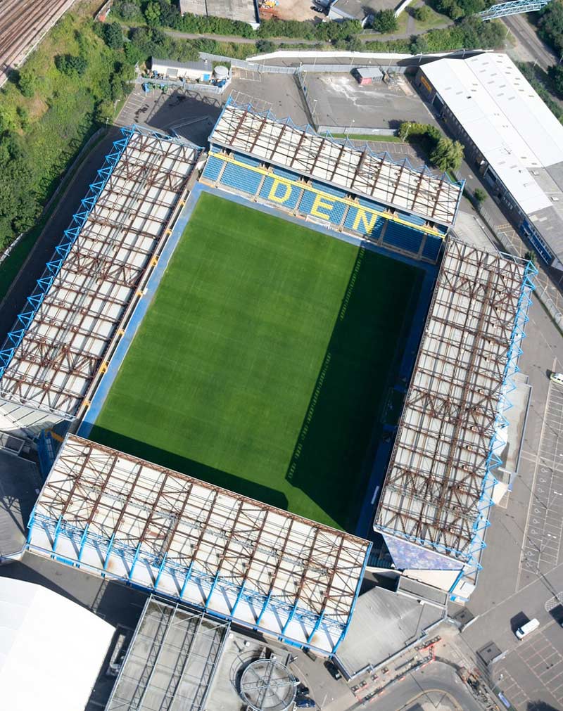 Aerial Photo of The New Den Circa 2010. 