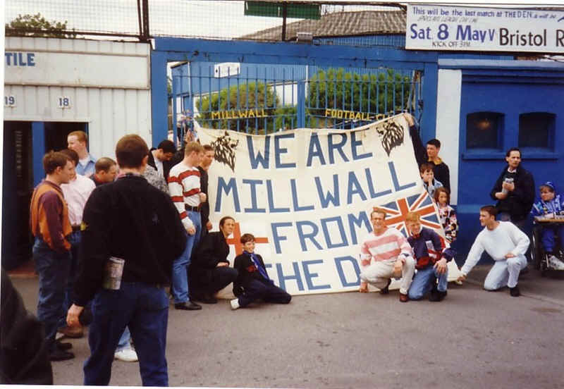 Outside the Turnstiles Cold Blow Lane 8th May 1993